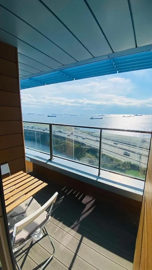 Lux 2 Room Suite Apartment With Seaview In Center Istanbul